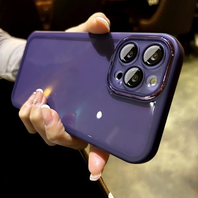 Nueva Funda De Silicona Suave De La Lente Meiyan Para iPhone 11 12 13 14 Pro MAX 14 Plus Y A Prueba De Golpes Transparente Para Teléfono Trasera
