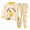H234-Yellow, variant on TOWED22 Toddler Baby Girl Boy Fall Winter Clothes Outfits 2 Piece Long Sleeve Crewneck Sweatshirt Pull on Pants Casual Print Clothing Set(Blue,6-12 M)