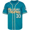 thumbnail image 2 of Maillot de Sport de Baseball Movie Baseball #33 Moon Flint Tropics pour Hommes Femmes Unisexe, 2 of 4