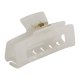 thumbnail image 1 of Garras de cabello Unique Bargains, pinzas de tortuga grandes, pinzas para el cabello, horquillas para mujeres en blanco marfil, 1 of 7