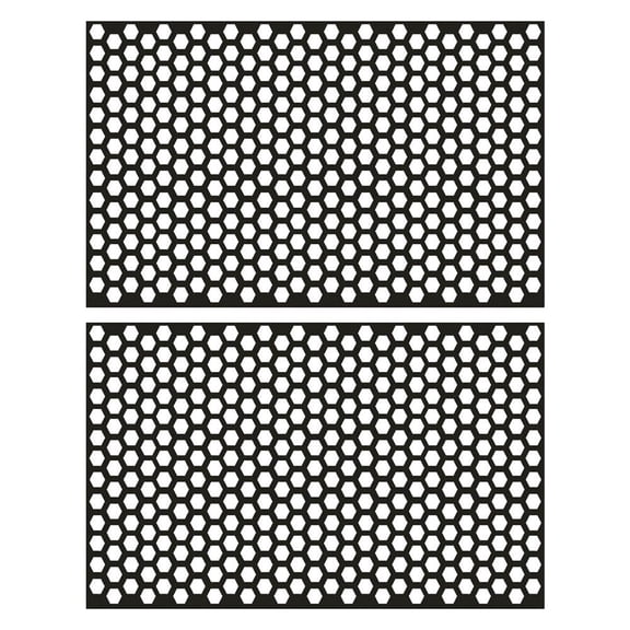 Tail Light Sticker | Universal Lamp Honeycomb Light Car Rear Tail Stickers | Car Rear Tail Light Cover Black Honeycomb Sticker Car Tail Light Decal