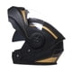 thumbnail image 1 of Casco de motocicleta Zulema con visera negro dorado L claro, 1 of 8