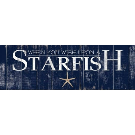 - Starfish Stretched Canvas - Elizabeth Medley (8 x 22)