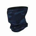 thumbnail image 2 of LNGOOR Multi-Use Neck Gaiter Face Mask Biker Snood Scarf Neck Tube Balaclava Outdoor Sports Cycling Breathable Cooling Hiking Walking Wristband Headband Camouflage Blue, 2 of 5
