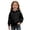 Black, variant on Hooded Sweatshirt For Kids With Soft Gym Hoodie For Girls And Boys Comfortable Everyday Wear Power Puff Girl Hoodie Girls Jacket Girls Zip Jacket with Hood Cute Pullovers for