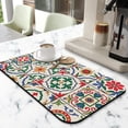 thumbnail image 2 of Large 19.5x12in Mexican Coffee Drying Mat Diatom Mud Pad with High Absorbency Coffee Mat Multi Use Kitchen Counter Gadget Designed for Effortless Cleaning, 2 of 7
