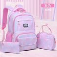 thumbnail image 2 of WAYUTE Kids Backpack 3 Pcs Backpack Set for Girls Large Capacity Tie Dye Rucksack for Elementary Students Waterproof Bookbag Casual School Activities, 2 of 4