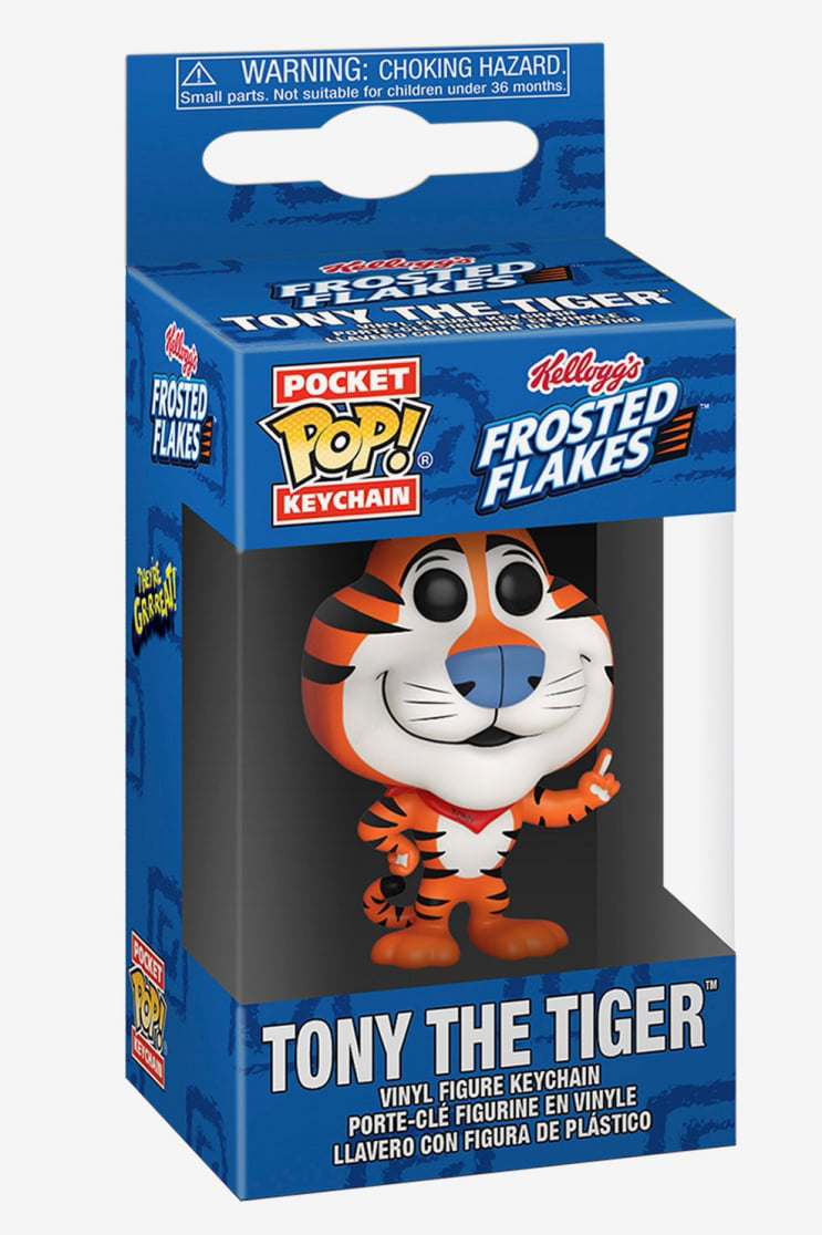 Kelloggs 804103 Ad Icons - Frosted Flakes Tony the Tiger Funko Pop Keychain