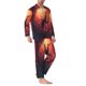 thumbnail image 2 of Fotbe Shark Underwater Vortex Pijama de Hombre con Estampado de Manga Larga, Conjunto de 2 Piezas, Ropa de Dormir Suave y Cómoda con Bolsillos-Medium, 2 of 7