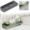 thumbnail image 6 of 10 Inch ABS Bathroom Shelf Organizer Over The Faucet, Over The Sink Shelves Bathroom Rack Over Faucet Countertop Organizer Kitchen Above Sinks Drain Shelf, 6 of 6
