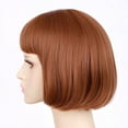 thumbnail image 3 of Onedor Women's Short Hair 50s Cosplay Wavy Wig (French Bob Cut), 3 of 7