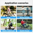 thumbnail image 6 of 2pc View Mirror 360° Adjustable Bicycle Handlebar Rearview Mirror, 6 of 7
