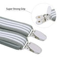 thumbnail image 2 of Buyless Fashion Adjustable 2 Pack Suspenders for Kids Toddlers Baby Elastic Solid Color 1 Inch - Y Back Design - 5102-2-Gray-White-Stripe-26, 2 of 7