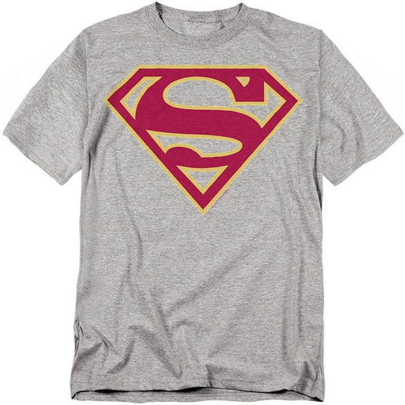 Superman T-Shirt Red & Gold Shield Unisex Graphic Tee For Men & Women