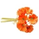thumbnail image 3 of Paquete de crisantemo artificial Flor de simulación PU Decoración floral Paquete de flores falsas Decoración para el hogar, Naranja Inevent HA7497-07B, 3 of 6