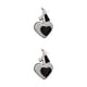 thumbnail image 3 of Qarigey LLavero de multiusos, accesorios multifuncionales para niñas, llavero DIY, colgante decorativo para mujeres, negro/blanco Blanco negro Große Größe 2piezas Qarigey CBP300302, 3 of 5
