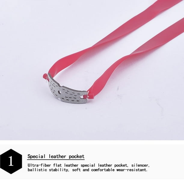 Flat rubber band flat rubber band 0.550.750.81.0 flat leather Stainless