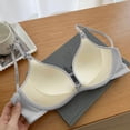 thumbnail image 4 of Women's Wireless Front Closure Push Up Bra, Beautiful Back Small Bust for Everyday Wear, Comfortable, Soft, Breathable, 4 of 6