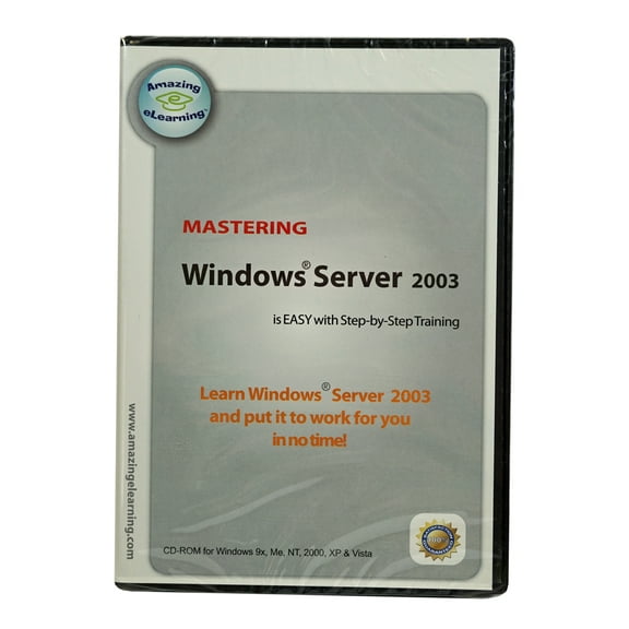 Mastering Windows Server 2003 Instructional Software - a must have simulation for beginners