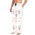 thumbnail image 2 of FORMRS Mens Pajama Pants with Pockets Sleepwear Lounge Bottoms Sizes S-2XL, Cute Elephant, 2 of 7