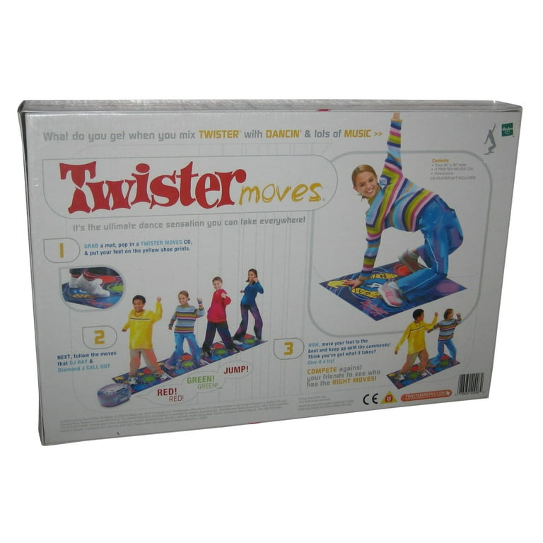 NOB Twister Moves Milton Bradley Game 3 CDs Teen Tween Jesse McCartney  Remix