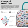 thumbnail image 3 of Womens White Dinosaurs Trees Cacti Pattern Lunch Box for Work,Insulated Lunch Bag for Women,Loncheras Para Mujer,Leakproof Adult Lunch Bag for Work,Beach,Travel,Picnic,Camping, 3 of 7