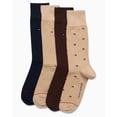 thumbnail image 4 of Calcetines redondos Tommy Hilfiger, cómodo vestido elástico para hombre, paquete de 4, 4 of 6