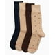 thumbnail image 4 of Calcetines redondos Tommy Hilfiger, cómodo vestido elástico para hombre, paquete de 4, 4 of 6