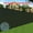 Black, variant on XZKING Black Fence Privacy Screen, 4" x 50' Mesh Shade Cover, Heavy Duty Windscreen Backyard Privacy Fence, 90% Blockage