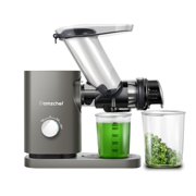Juicer Machine, Amzchef Cold Press Juicer, 2 Speeds&Quiet Motor, BPA-Free, Easy to Clean
