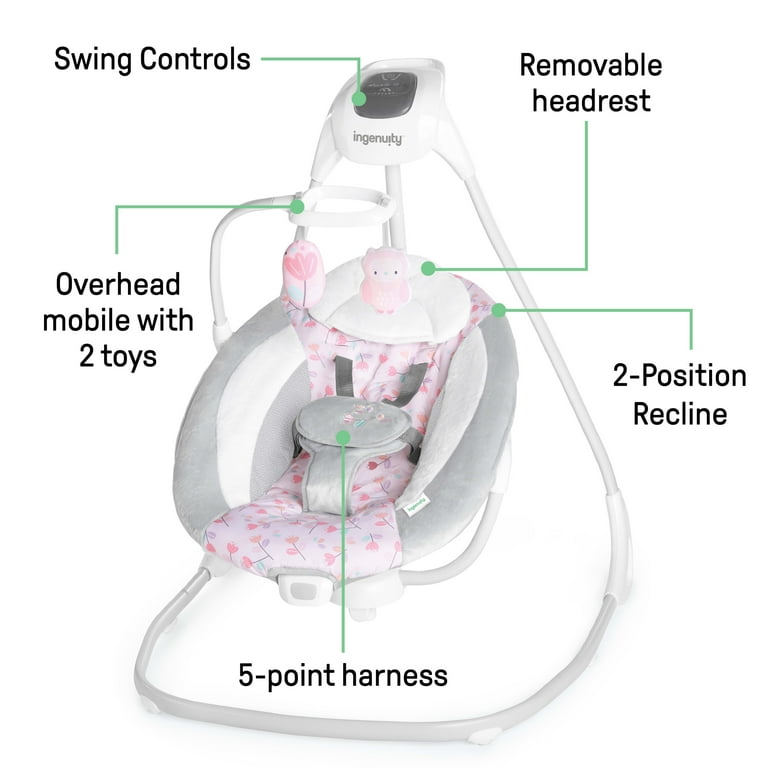 Ingenuity baby outlet seat pink