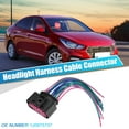thumbnail image 2 of Reemplazo del conector del cable del arnés del faro de 3 pines para VW para Audi No.1J0973737, 2 of 7