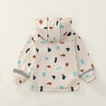 thumbnail image 6 of Curuila Toddler Girls Coat With Zipper Long Sleeve Cartoon Print Hooded Jacket For Girls Winter Warm Casual Soft Outerwear Size 2-3 Years, 6 of 6