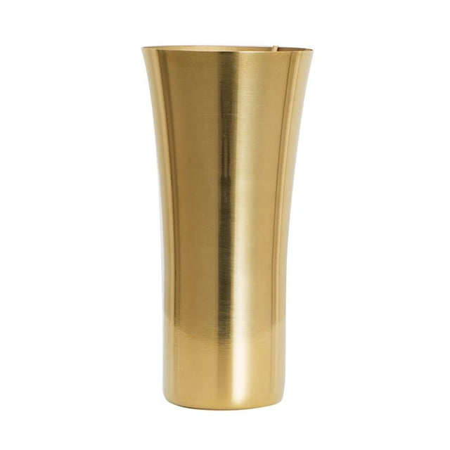 Advancent Diseño moderno del florero de la decoración de la de la cocina de la decoración del hogar del acero inoxidable Decoración del hogar Oro