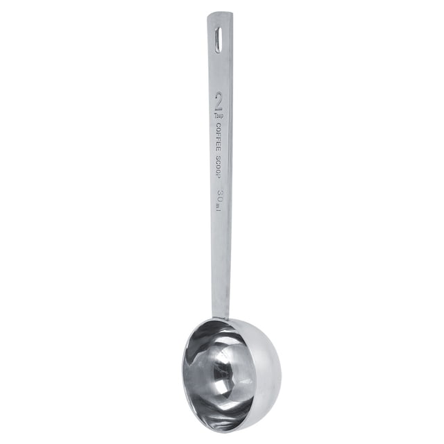 Cuchara medidora de acero inoxidable de 30 ml para café, cocina y bar, medición precisa