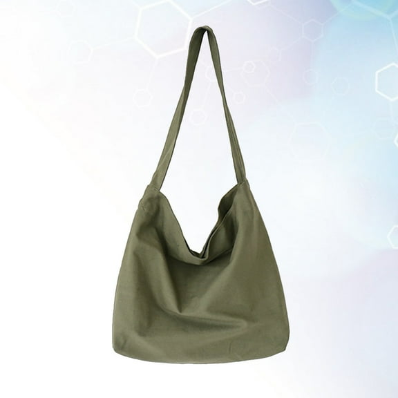 WEUVEB Crossbody Messenger Bag Army Green Canvas for Outdoor Activities Women 1Pack