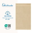 thumbnail image 4 of Cotton Paradise 100% Cotton Turkish 4 Piece Hand Towel Set, Soft Absorbent Face Towels Clearance Set, Beige, 4 of 6