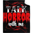 thumbnail image 1 of LHSHID Horror Movie Watching Blanket Blanket Gifts Fleece Picnic for Men Kids Summer Soft Throw Fuzzy Blankets for Couch House Travel 50x60in, 1 of 6