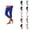 Blue, variant on Capri Leggings for Women Spring Summer Elastic High Waist Slim Fit Mesh Patchwork Workout Yoga Pants Capris