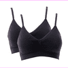 Yummie Seamless Bra with Removable Pads 2-pack in Black, M/L (610478)