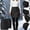 Black, variant on Women's Puffer Quilted Skirt Elastic Waist Full Side Zip Fall Winter Insulated Down Short Skirts Casual Solid Warm Wrap Mini Dress