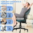 thumbnail image 7 of Cshidworld Donut Pillow Seat Cushion for Tailbone Pain Relief and Hemorrhoids, Donut Chair Cushion for Postpartum Pregnancy & Sciatica, Chair Cushion for Long Sitting Office Workers, Car Drivers, 7 of 7
