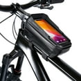 thumbnail image 1 of Bolsa para bicicleta de montaña al aire libre, bolsa de tubo superior con carcasa dura EVA para viga delantera, 1 of 6