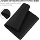 thumbnail image 2 of Mouse pad/large mouse pad 600x300mm | XL mouse pad | desk pad/gaming mouse pad | rubber base for a stable grip on smooth surfaces (60x30 black), 2 of 4