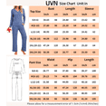 thumbnail image 3 of UVN Womens Pajama Sets Fall Long Sleeve V Neck Tops and Pants 2 Piece Outfits Casual Sleepwear Pjs Lounge Sets with Pockets, 3 of 9