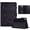 Black, variant on Allytechgroup for Samsung Galaxy Tab A11 2025/A9 2023 8.7 inch Case, PU Leather Slim Fit Flip Stand Tablet Case with Card Slot Shockproof Protective Cover Bumper for Women Men, Red