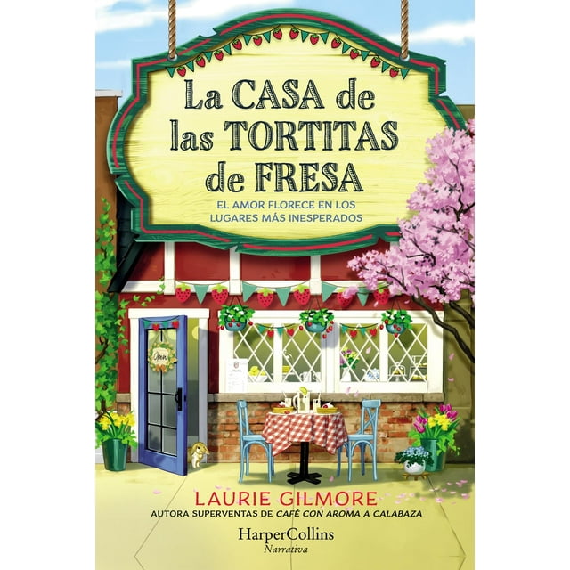 La casa de las tortitas de fresa Blanco