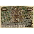thumbnail image 1 of 24"x36" Gallery Poster, map of palermo italy 1612, 1 of 1