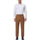 thumbnail image 2 of Pantalones de Rayas con Cierre de Cremallera y Bolsillos Frontales INSPIRE CHIC para Hombres 34 Marrón Blanco, 2 of 7