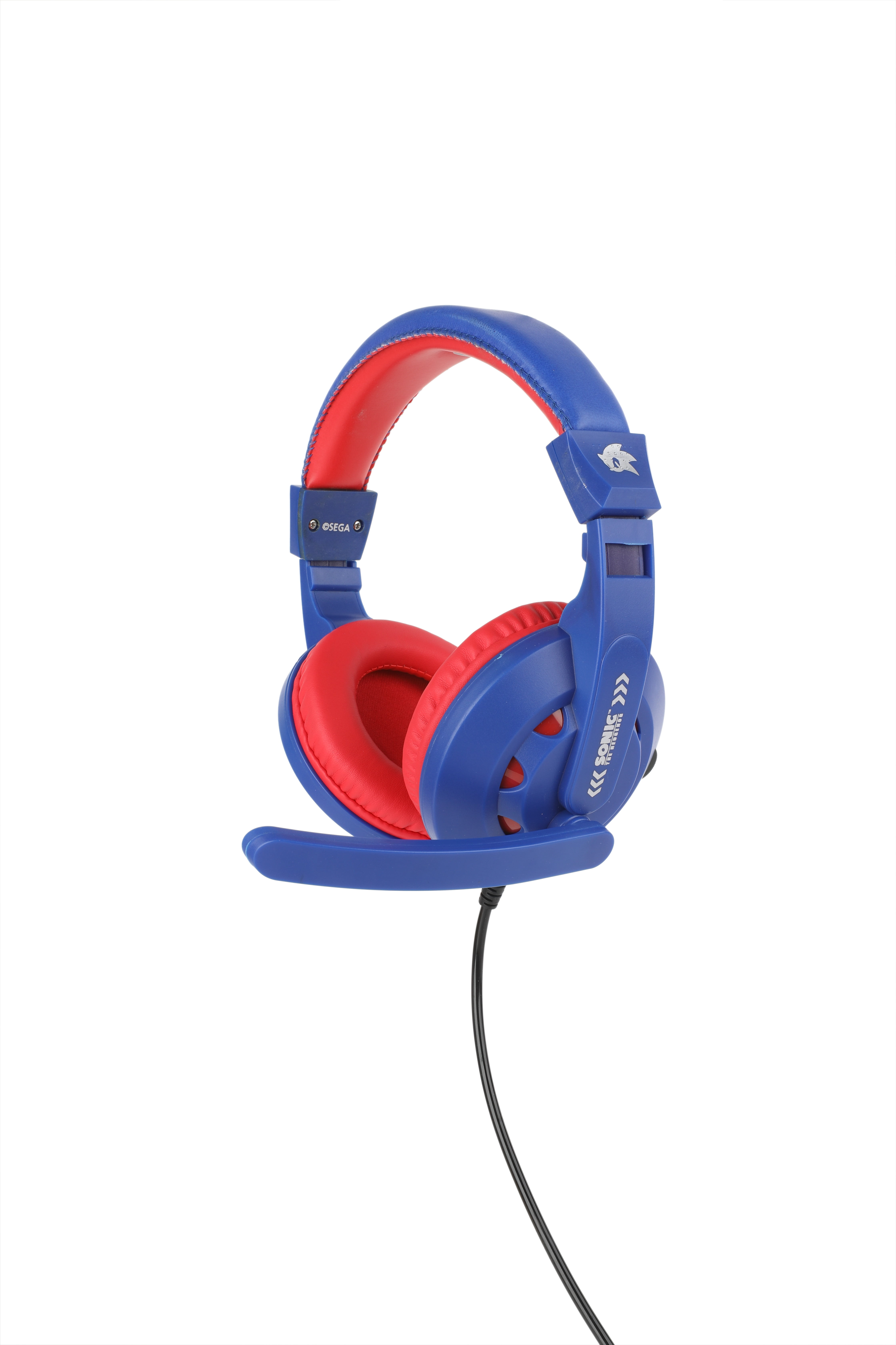 Sonic The Hedgehog Gaming Over-Ear Headphone, With Microphone, 3.5mm Aux,  Headset for PC, Xbox, PS5, PS4, Nintendo, etc. 